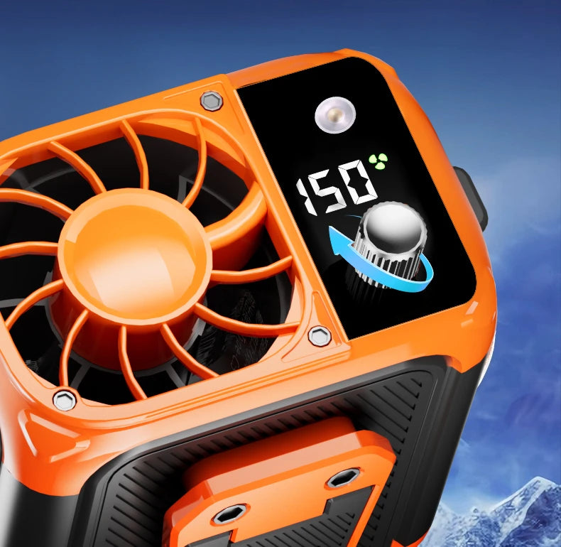 Mini high-speed waist fan