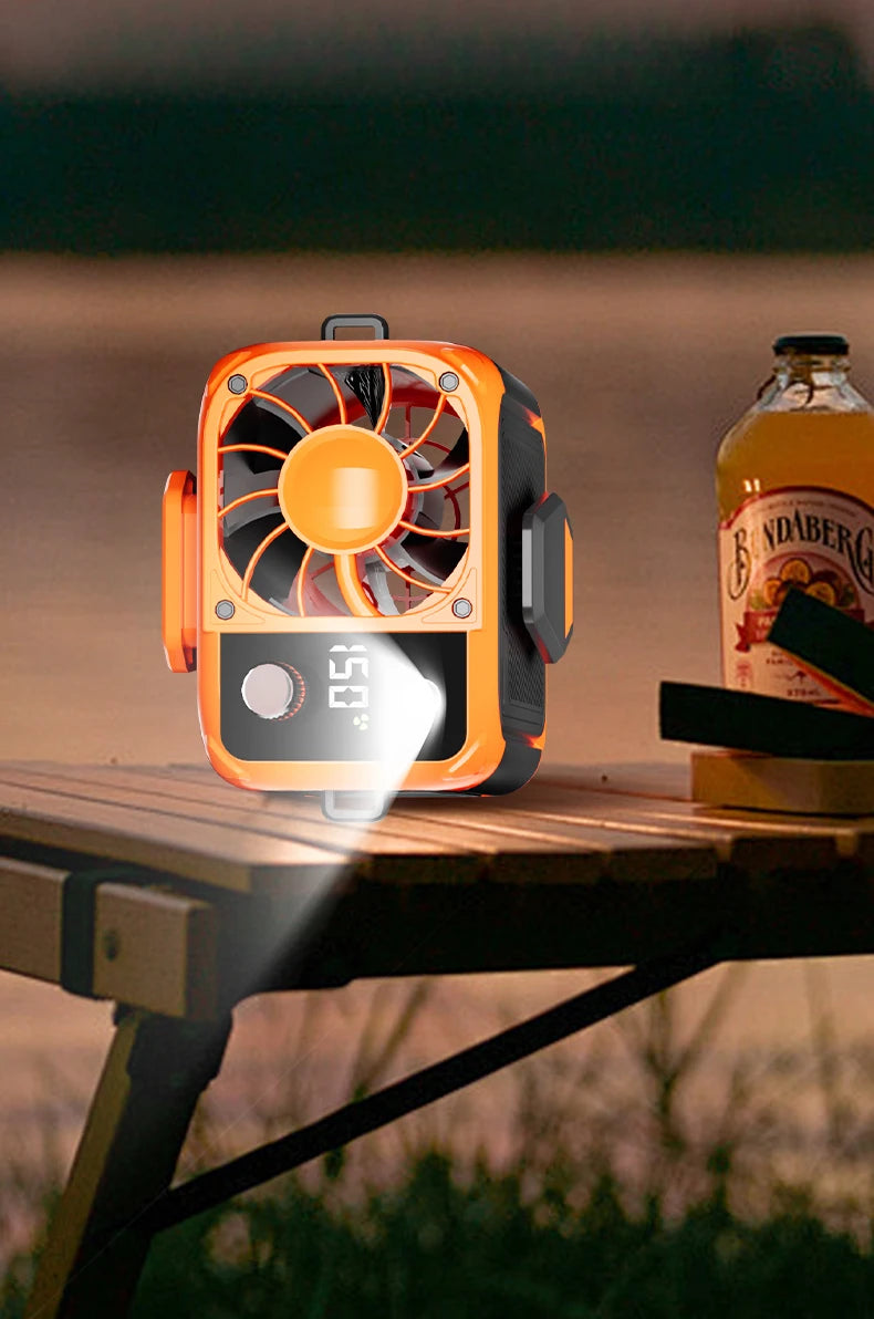 Mini high-speed waist fan