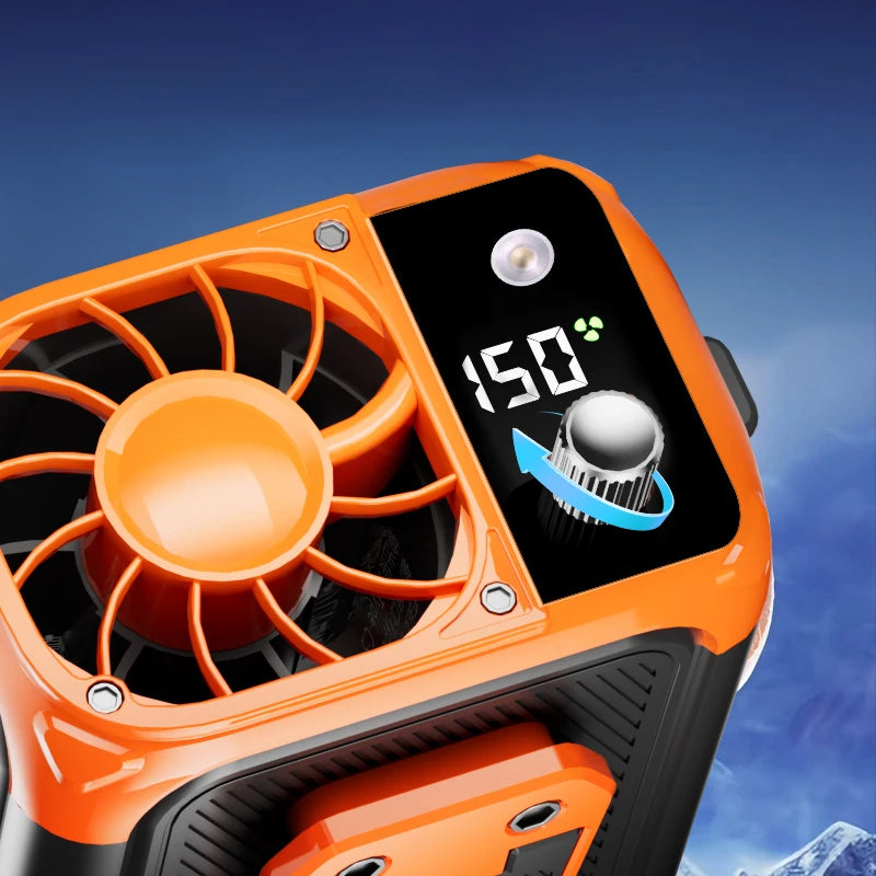 Mini high-speed waist fan